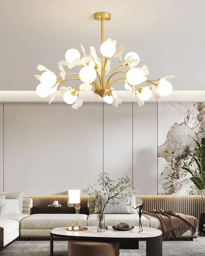 Aurelia Gingko Chandelier