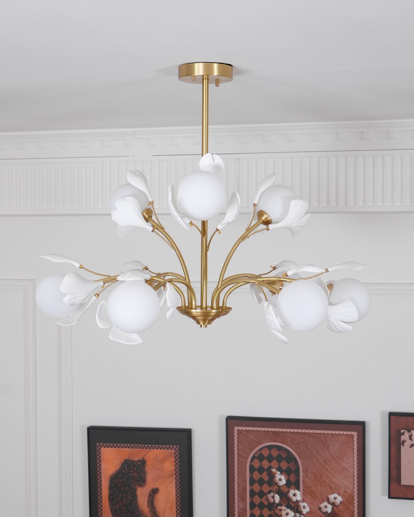 Aurelia Gingko Chandelier
