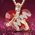 Mother’s Day Heart Necklace Meaningful Gift for Mum