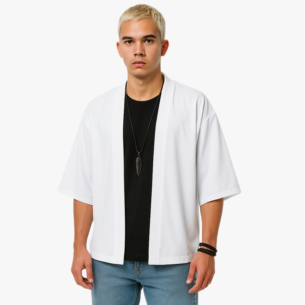 Stylish Casual Kimono Cardigan for Men
