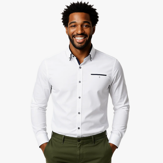 Stylish Slim Fit Long Sleeve Shirt for Men