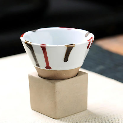 2‑Piece Traditional Mug Set with Artful Glaze