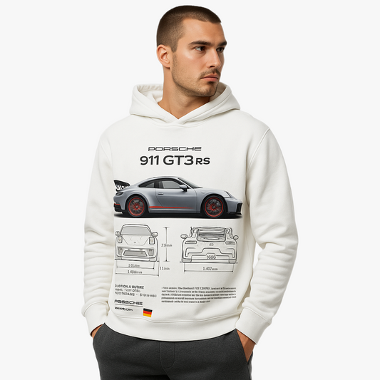 Casual Oversized Graphic Hoodie for Men