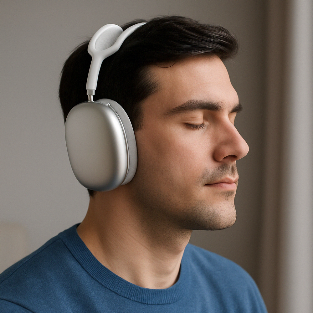 Bluetooth Over-Ear Wireless Headphones with Long Battery Life