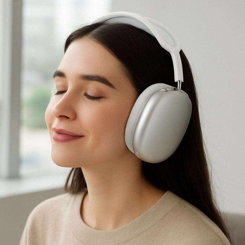 Bluetooth Over-Ear Wireless Headphones with Long Battery Life
