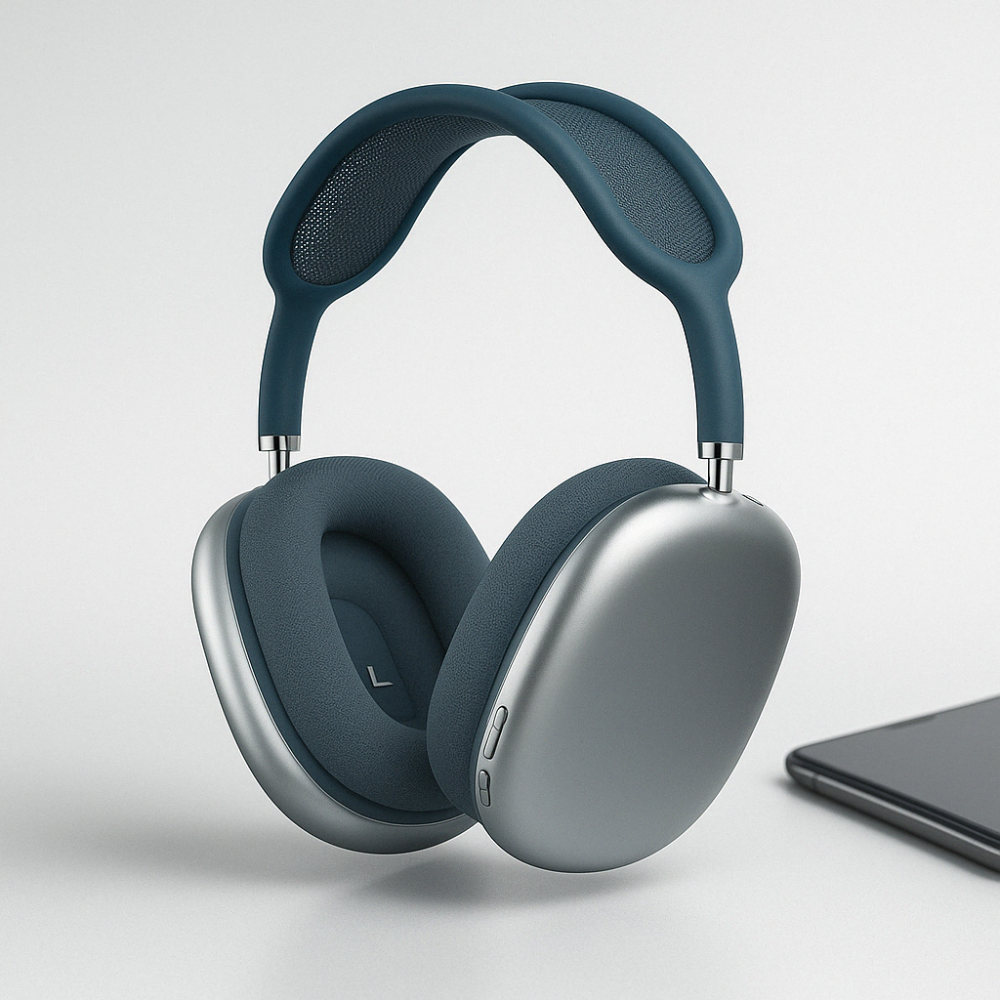 Bluetooth Over-Ear Wireless Headphones with Long Battery Life