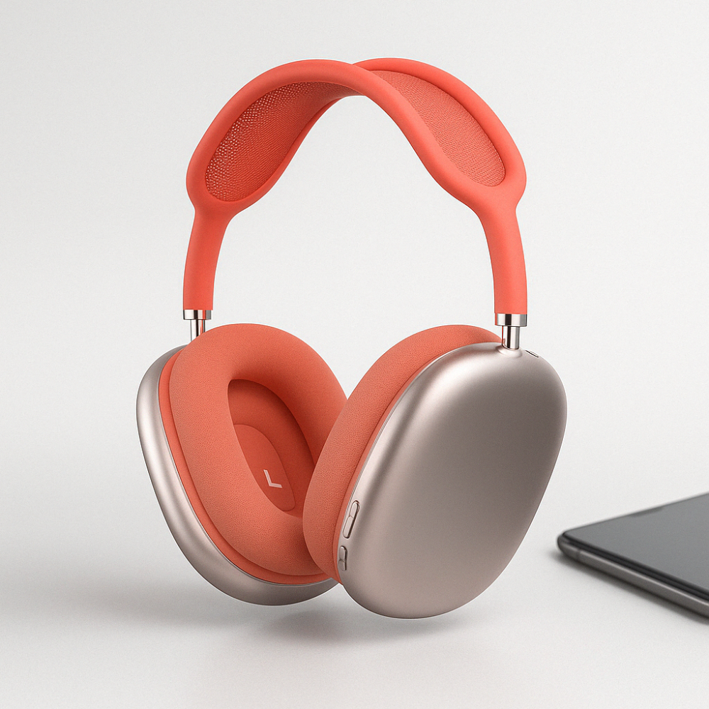 Bluetooth Over-Ear Wireless Headphones with Long Battery Life