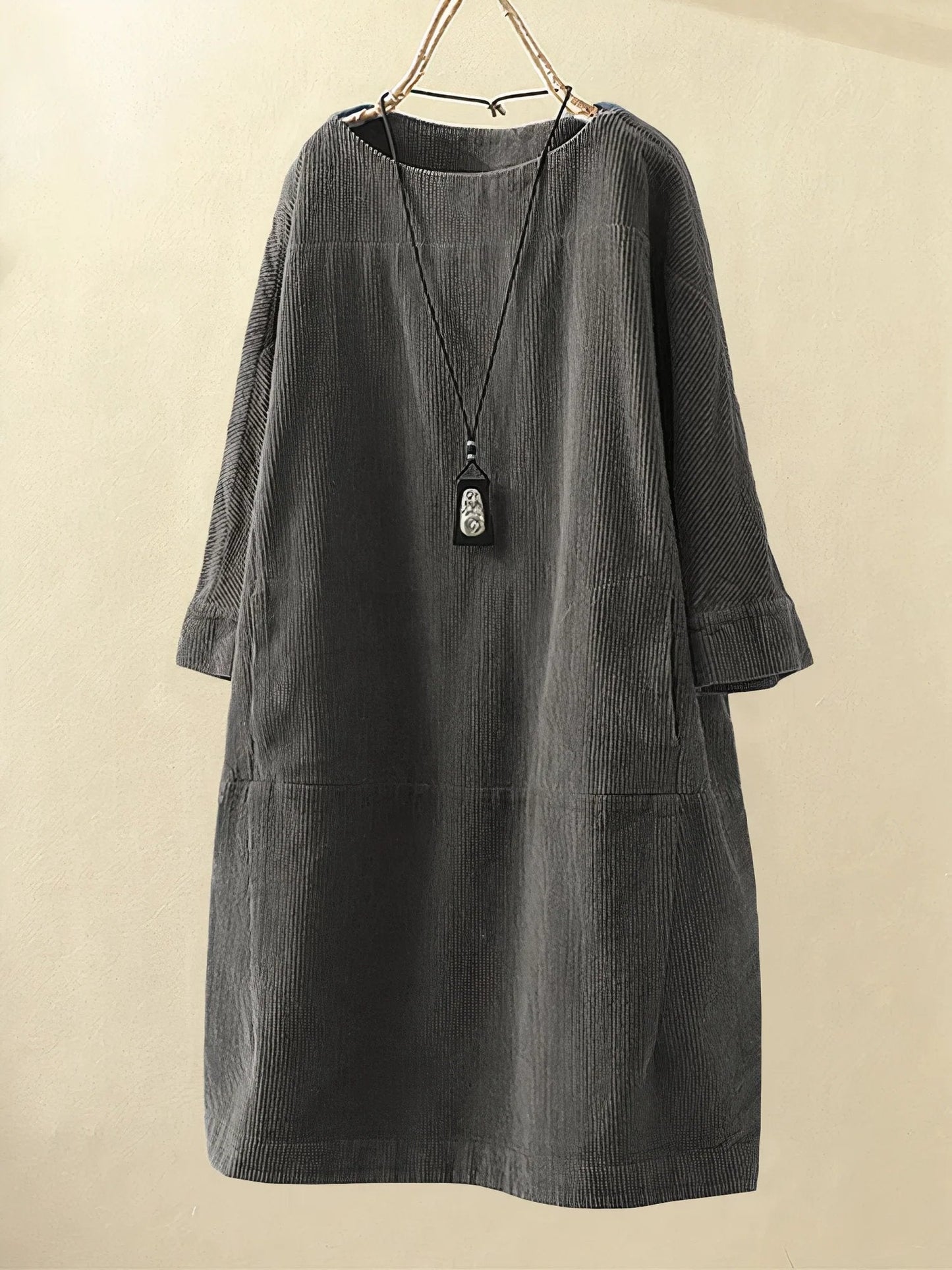 Women’s Casual Tunic Dress Half Sleeve Relaxed Style