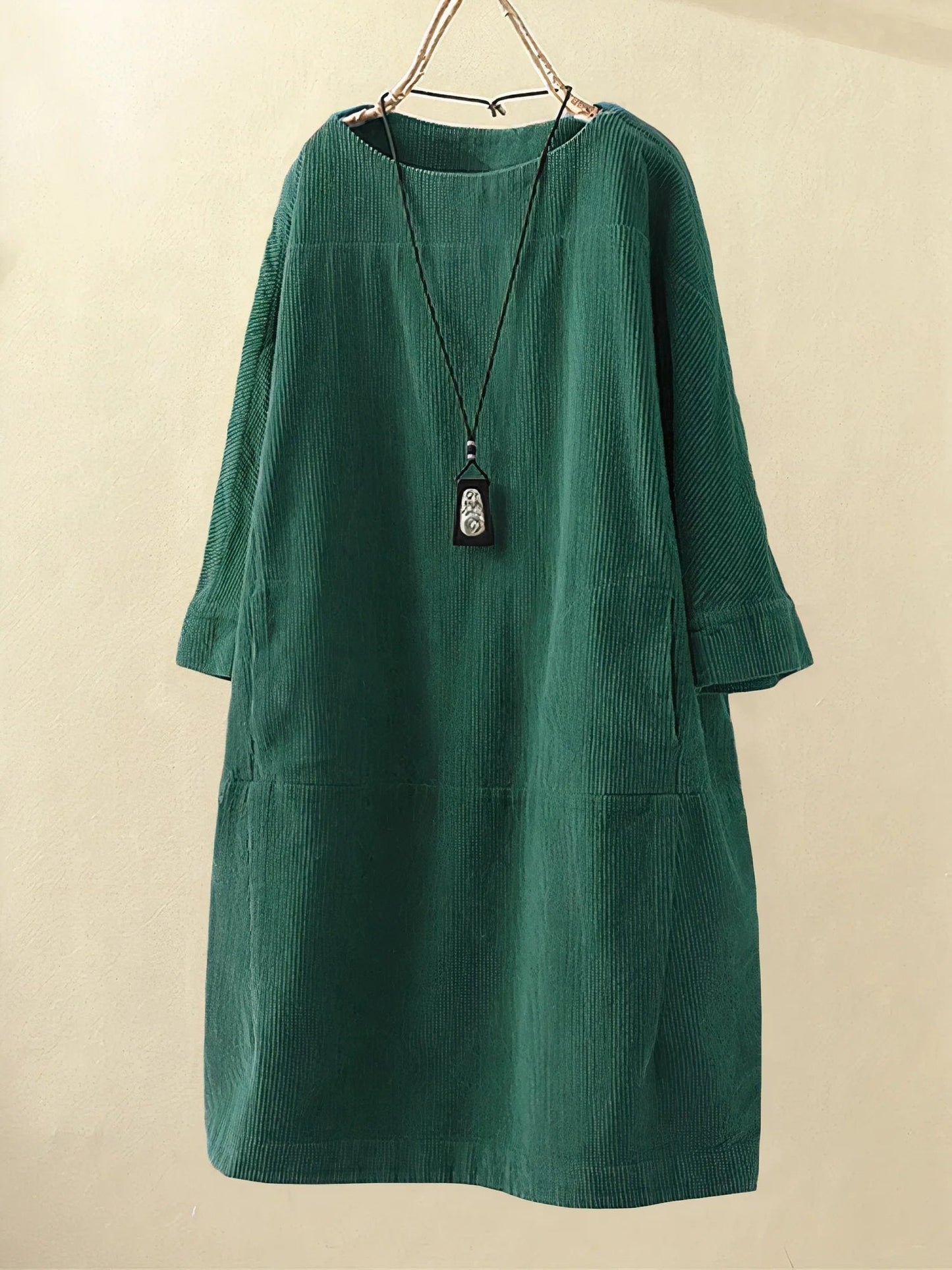 Women’s Casual Tunic Dress Half Sleeve Relaxed Style