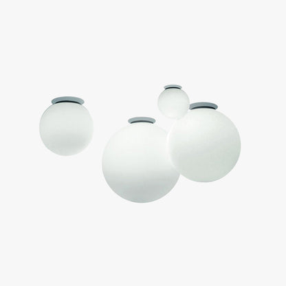 Contemporary Bubble Ceiling Light Round Flush Mount Design