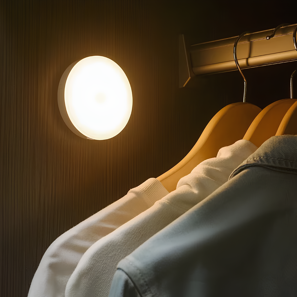 Automatic Motion Detection Light Compact Indoor Illumination