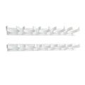 Adhesive Spice Rack Clips with Cabinet Door Storage Strips Set of 4 Gripper - Image 6