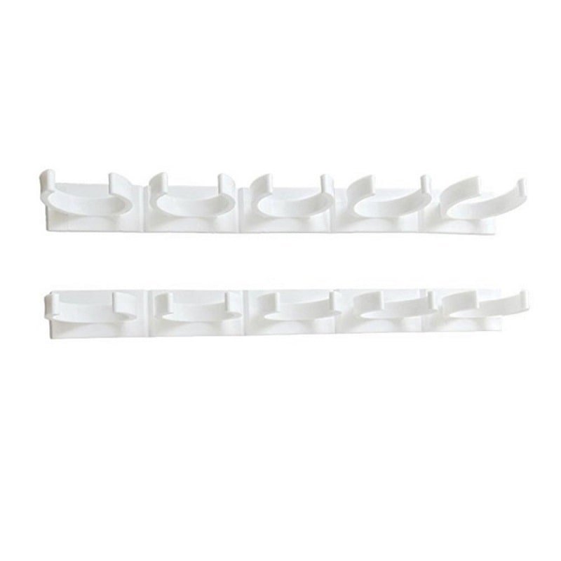 Adhesive Spice Rack Clips with Cabinet Door Storage Strips Set of 4 Gripper - Image 6