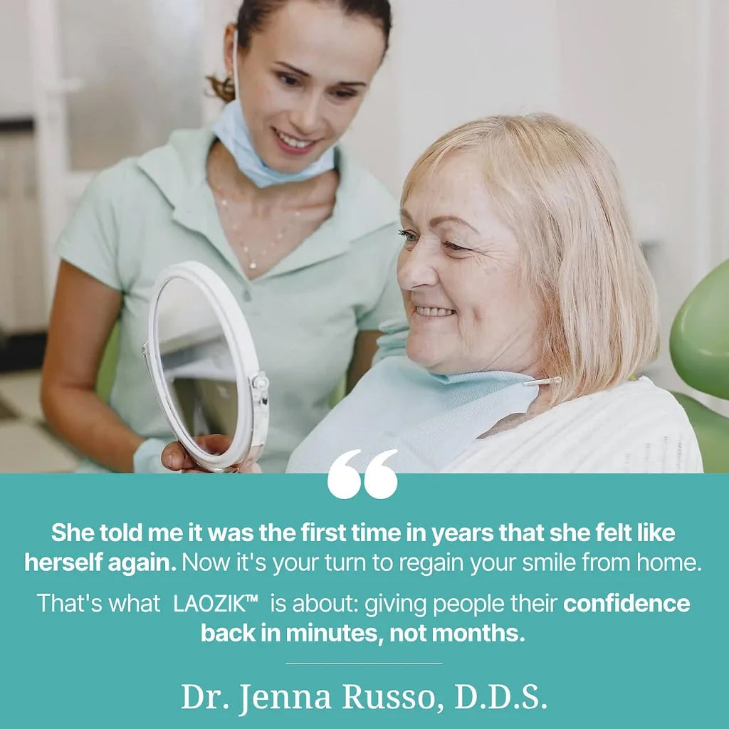 Affordable Removable Dentures with Flexible Cushion Grip Full Arch Set Cleaning - Image 10
