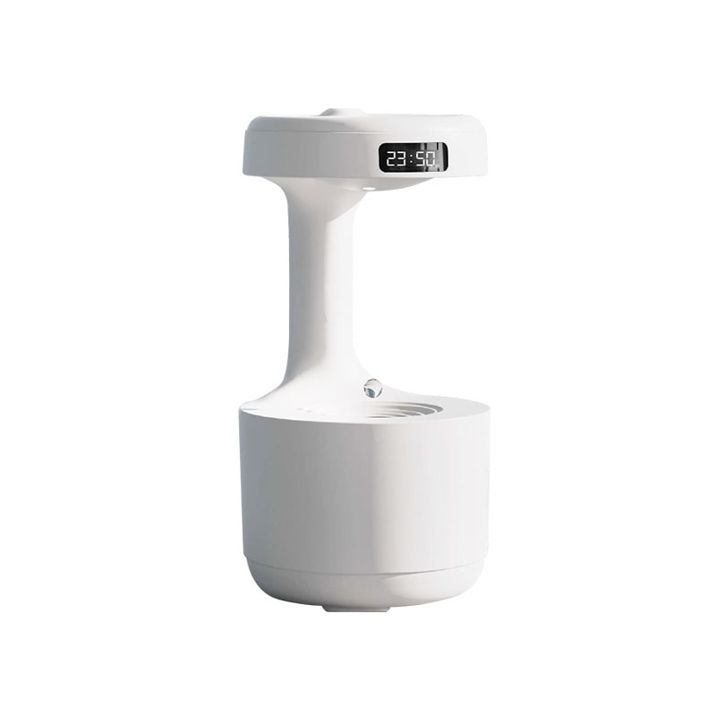 Anti Gravity Cool Mist Humidifier with LED Clock and Large Capacity for Room or Whole House - Image 4