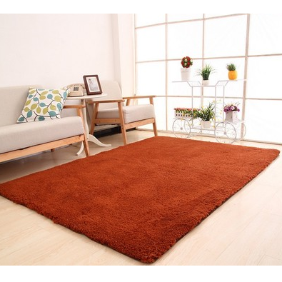 Area Rug with Soft Shaggy Plush Texture and Black and White Solid Color Design 8 By 10 - Image 9