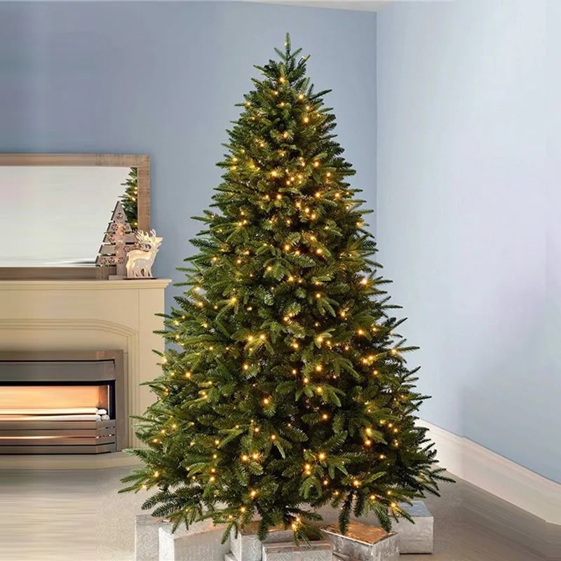 Artificial Christmas Tree Pre Lit App Controlled LED Wireless Foldable Metal Stand - Image 3