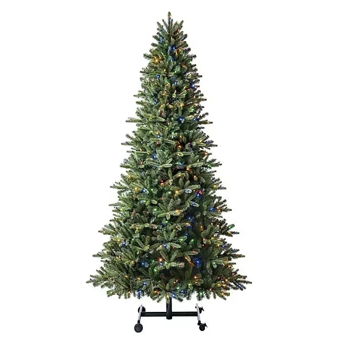 Artificial Christmas Tree Pre Lit App Controlled LED Wireless Foldable Metal Stand - Image 6