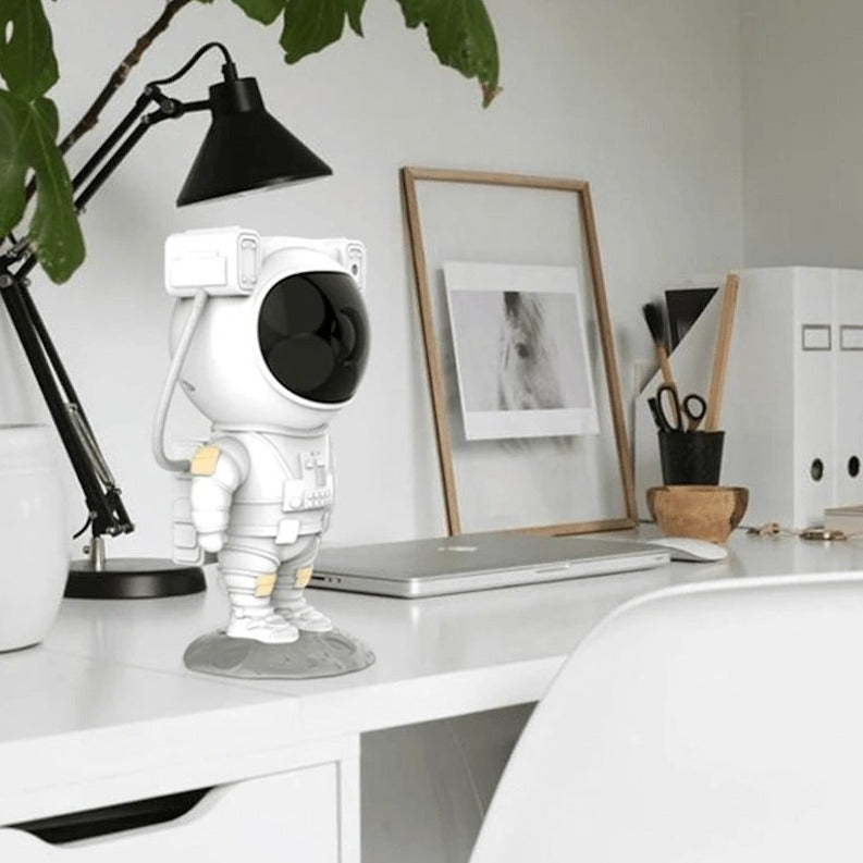 Astronaut Galaxy Star Projector with Remote and Timer