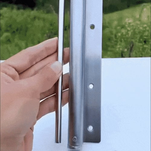 Automatic Door Closer with Adjustable Spring Tension and Quiet Closing Speed - Image 5