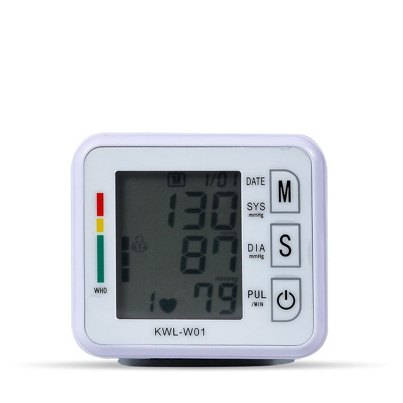 Automatic Home Wristband Blood Pressure Monitor with Portable Lcd Display and Heart Rate Detection - Image 10