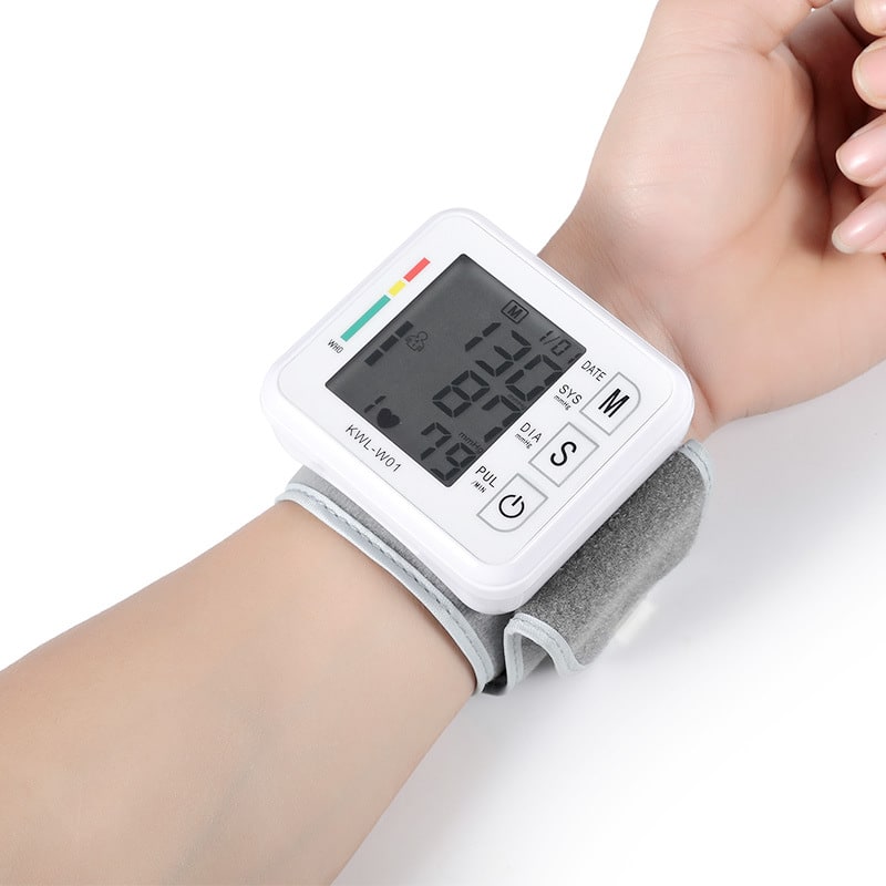 Automatic Home Wristband Blood Pressure Monitor with Portable Lcd Display and Heart Rate Detection - Image 12