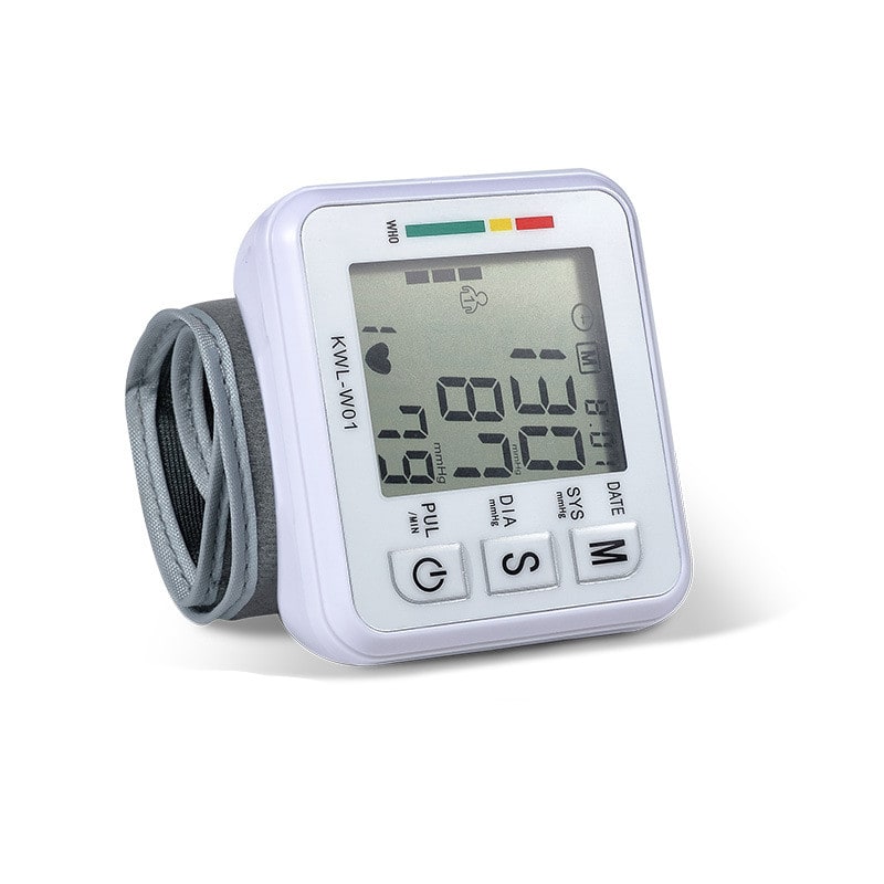 Automatic Home Wristband Blood Pressure Monitor with Portable Lcd Display and Heart Rate Detection - Image 6