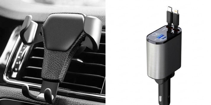 Automatic Retractable Car Charger Smart Battery Management and Dual USB Type-C Cables - Image 17