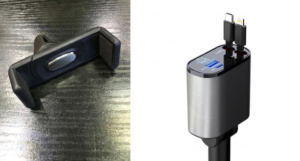 Automatic Retractable Car Charger Smart Battery Management and Dual USB Type-C Cables - Image 8