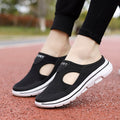 Backless Slip-On Sneakers with Breathable Mesh and Cushioned Insole Slip On Shoes - Image 6