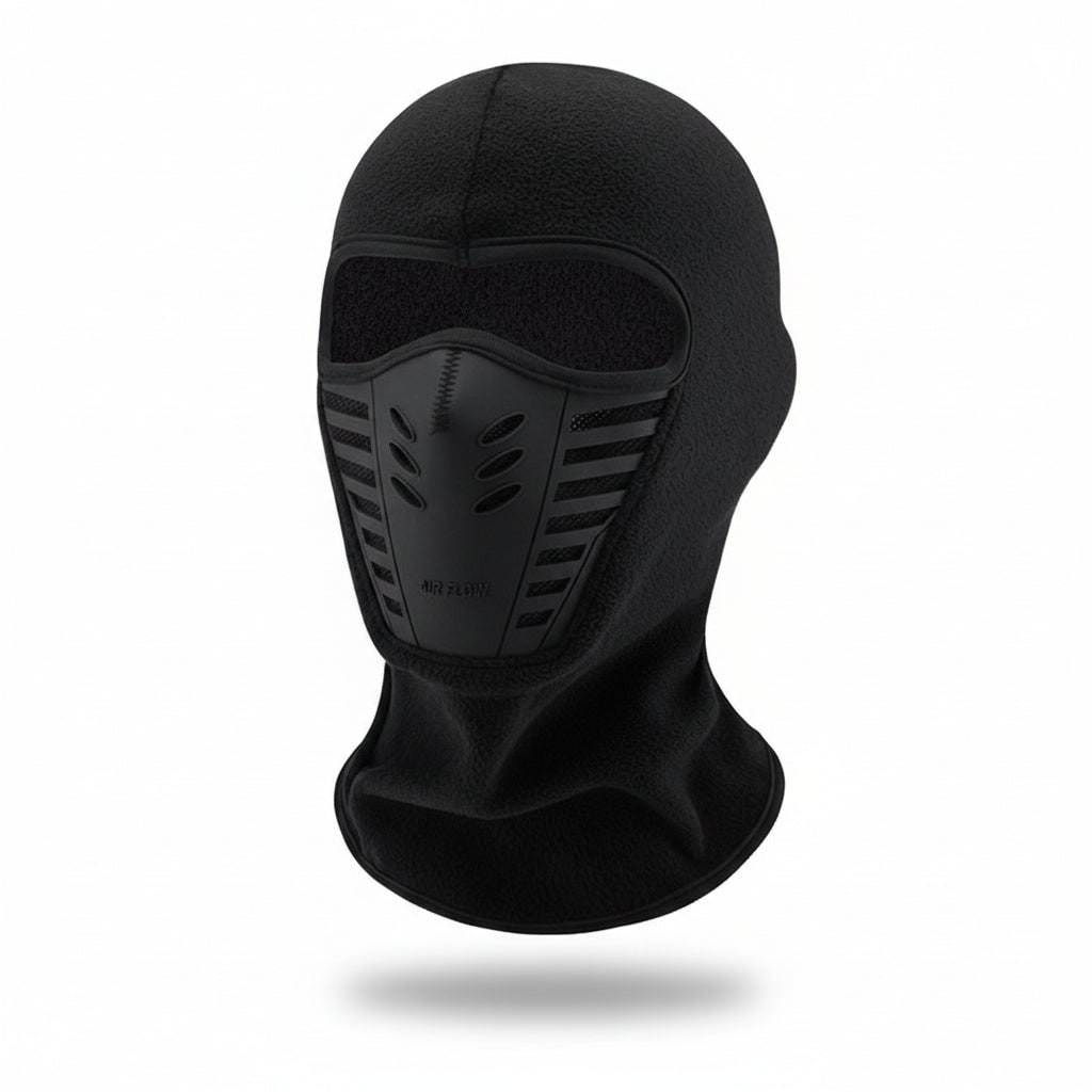 Balaclava Face Mask with Fleece and Integrated Rubber Breathing for Winter Outdoor Sports - Image 1