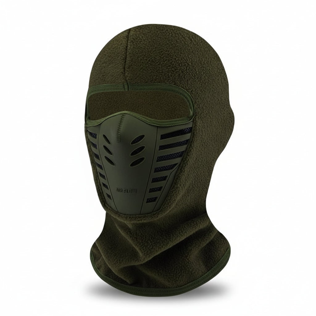 Balaclava Face Mask with Fleece and Integrated Rubber Breathing for Winter Outdoor Sports - Image 2