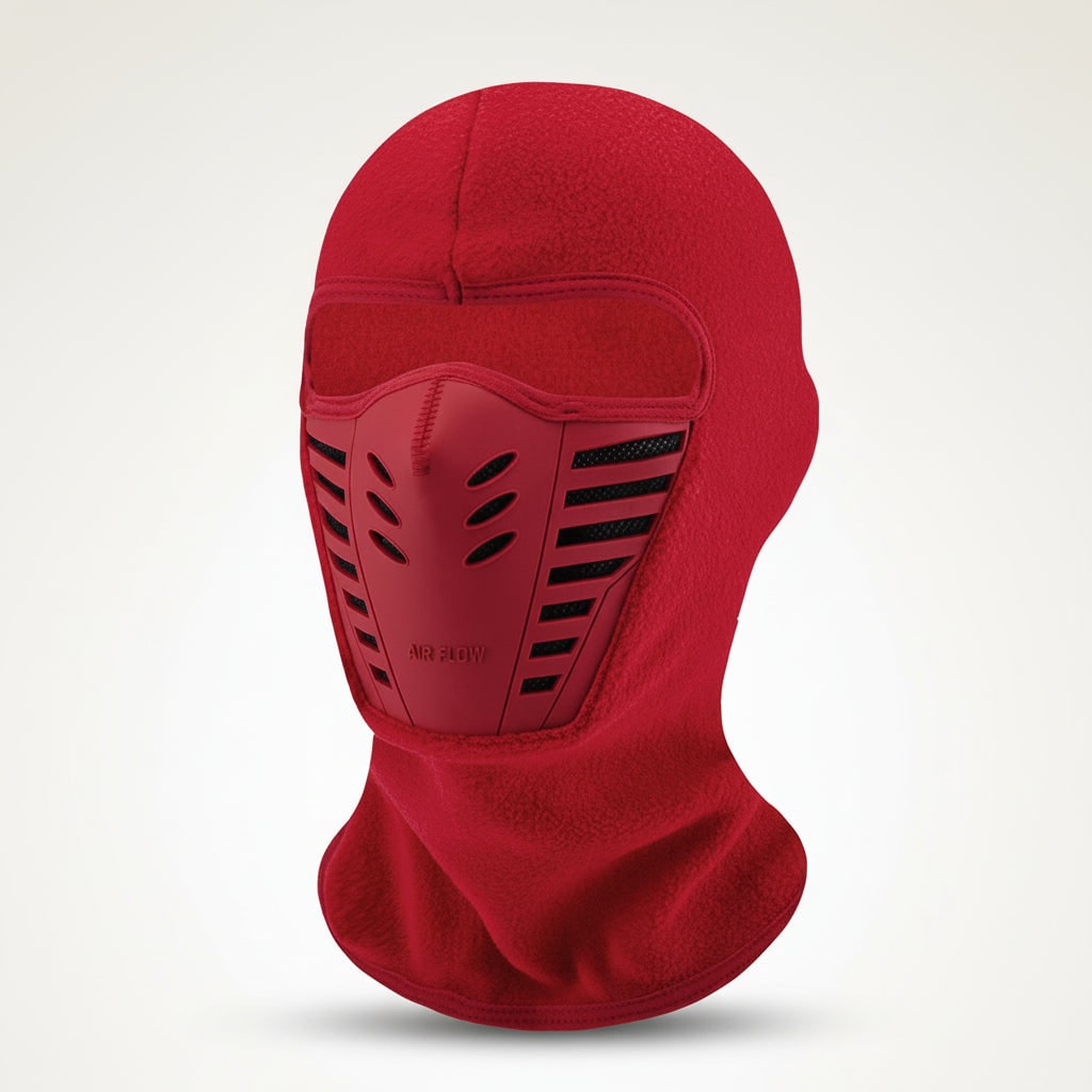 Balaclava Face Mask with Fleece and Integrated Rubber Breathing for Winter Outdoor Sports - Image 6