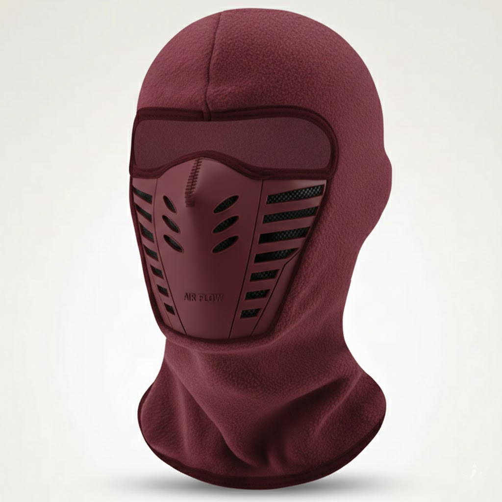 Balaclava Face Mask with Fleece and Integrated Rubber Breathing for Winter Outdoor Sports - Image 9