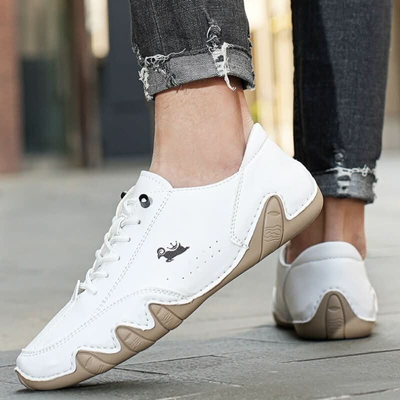 Barefoot Shoes Men Minimalist Waterproof Lace Up Flexible Rubber Sole Casual Natural Movement - Image 4