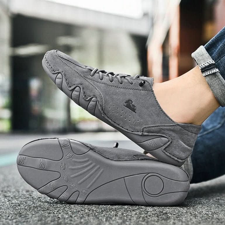 Barefoot Shoes Men Minimalist Waterproof Lace Up Flexible Rubber Sole Casual Natural Movement - Image 9