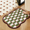 Bath Mats for Bathroom Non Slip Cotton with Quick Dry Plush Tufted Scalloped Edge Sets - Image 11