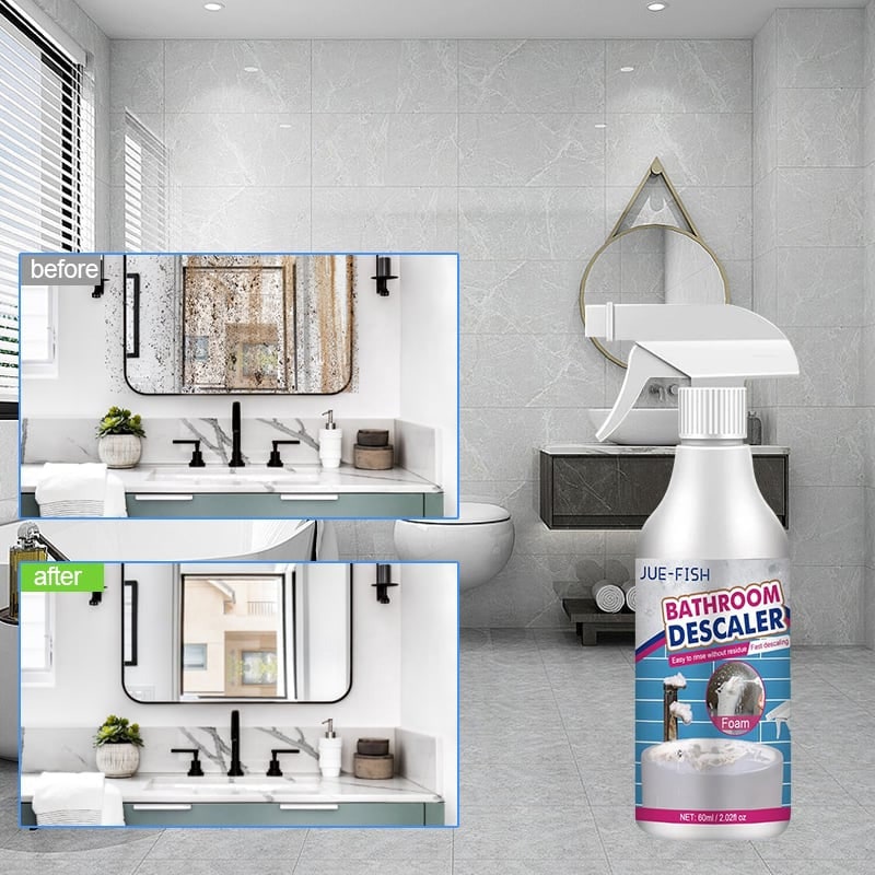 Bathroom Cleaner Spray and Foam with Trigger Nozzle for Mold and Soap Scum All Purpose - Image 2