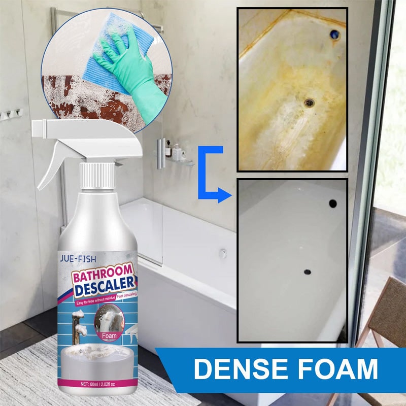Bathroom Cleaner Spray and Foam with Trigger Nozzle for Mold and Soap Scum All Purpose - Image 9