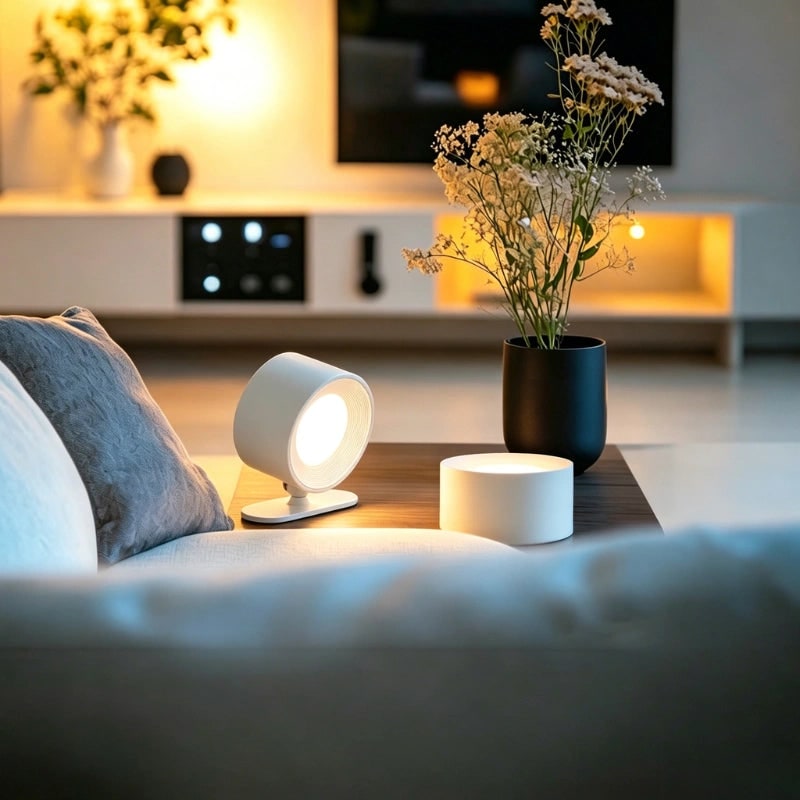 Battery Operated Wall Sconce Rechargeable Cordless LED Magnetic Adjustable Wireless Lamp - Image 11