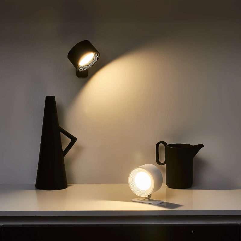 Battery Operated Wall Sconce Rechargeable Cordless LED Magnetic Adjustable Wireless Lamp - Image 6