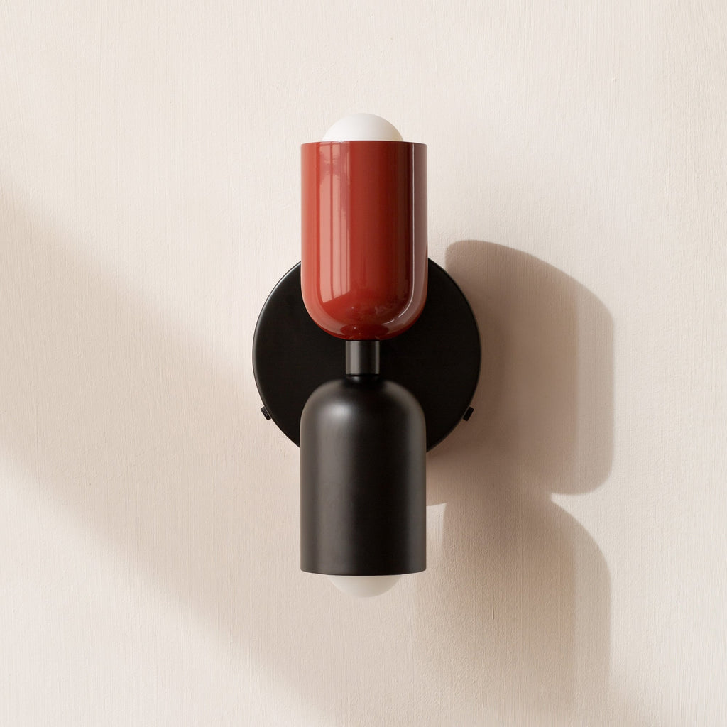 Battery Powered Wall Sconce Lighting with Adjustable Double Heads and Vintage Design - Image 3