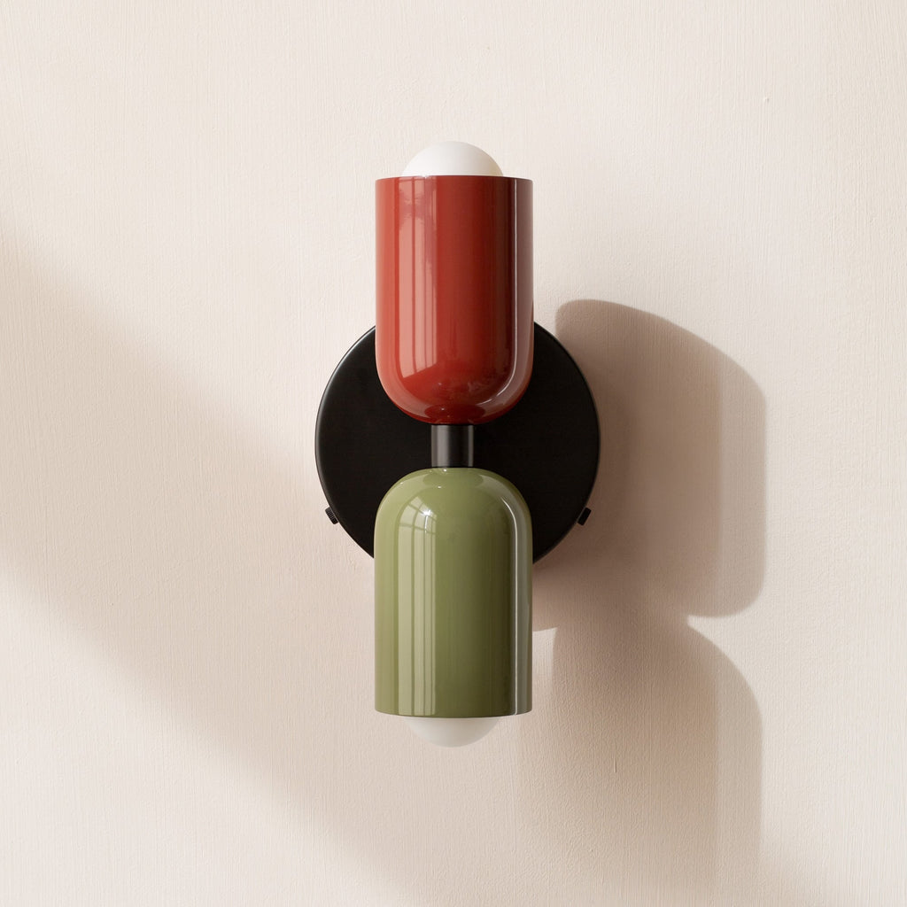 Battery Powered Wall Sconce Lighting with Adjustable Double Heads and Vintage Design - Image 6