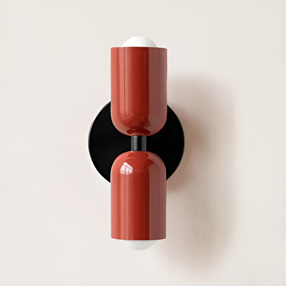 Battery Powered Wall Sconce Lighting with Dual Capsule Shades and Wireless Cordless Design - Image 11