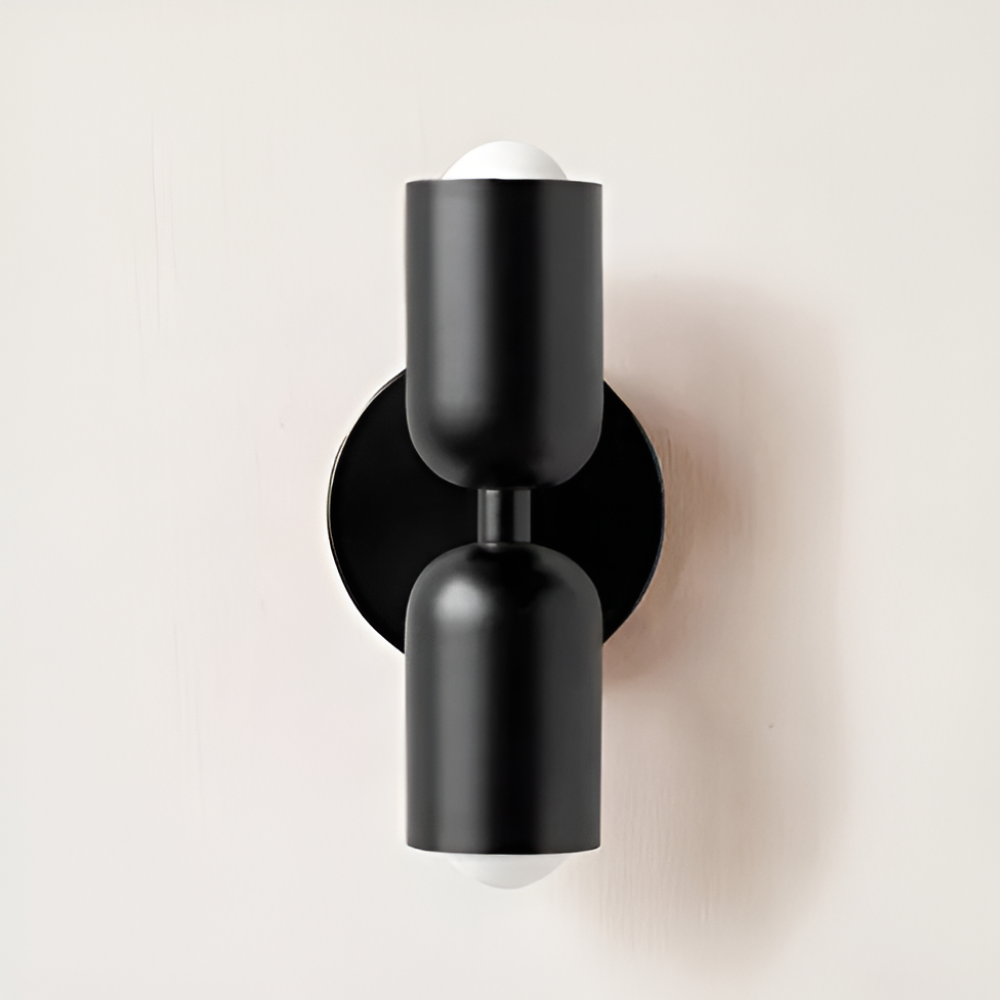 Battery Powered Wall Sconce Lighting with Dual Capsule Shades and Wireless Cordless Design - Image 8