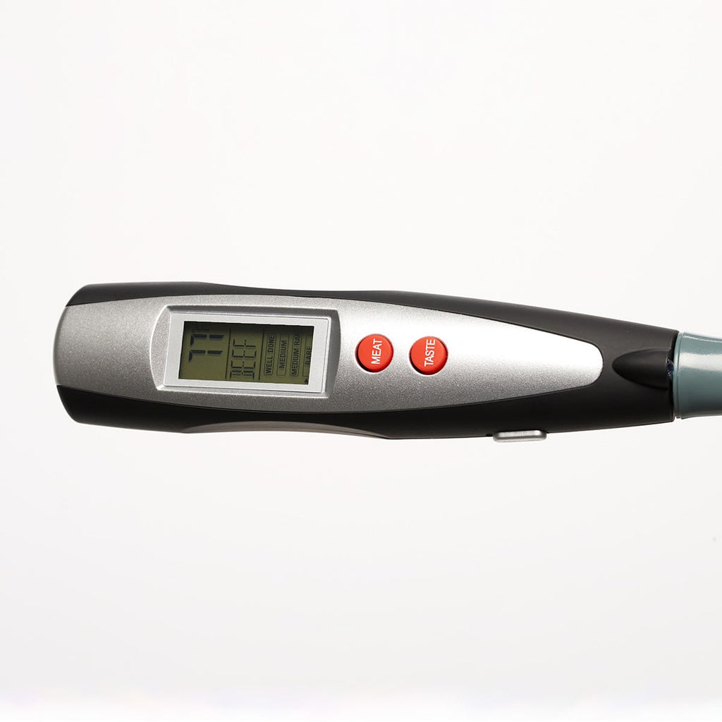 Bbq Fork Thermometer Digital Meat Instant Read Stainless Steel Lcd Backlight LED - Image 3