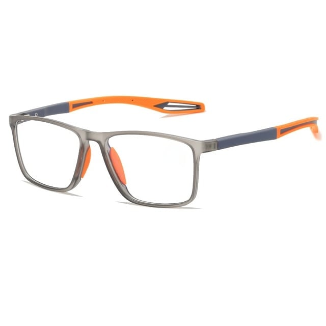 Blue Light Glasses Reading Rectangular Spring Hinge - Image 9
