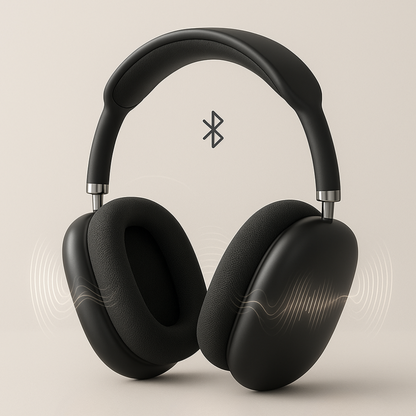 Bluetooth Headphones with Active Noise Cancellation & Long Play