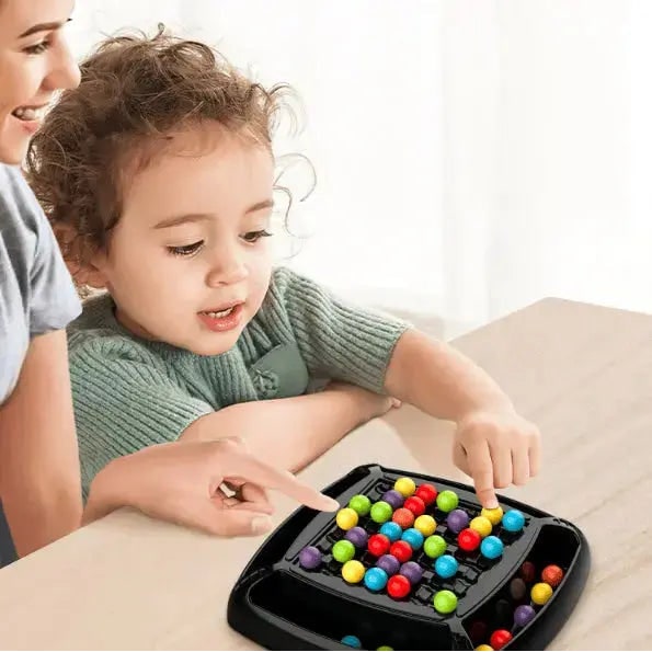 Board Game Ball with Colorful Marbles Strategy Puzzle for Family Tabletop Play - Image 5