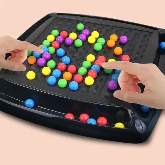Board Game Ball with Colorful Marbles Strategy Puzzle for Family Tabletop Play - Image 6